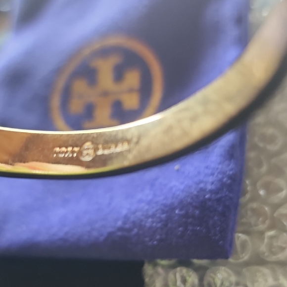Tory Burch Gold and Cream Bracelet - Picture 3 of 5